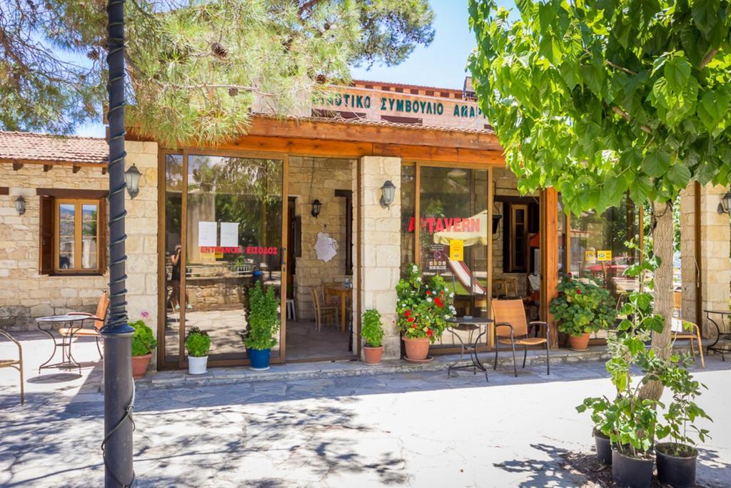 Rustic Village Retreat Amargeti Bagian luar foto